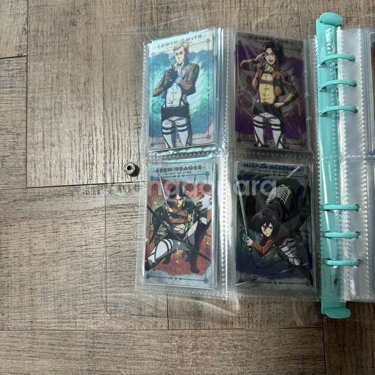 진격의 거인 메탈카드 1개제외 다 있음--1