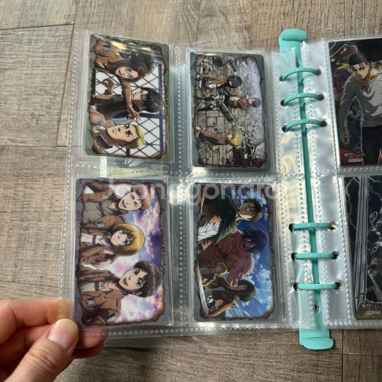 진격의 거인 메탈카드 1개제외 다 있음--7