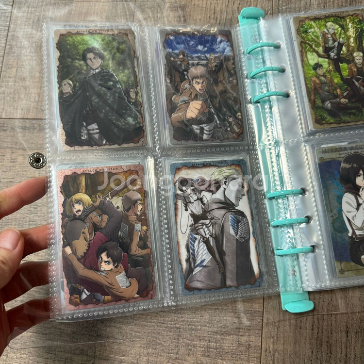 진격의 거인 메탈카드 1개제외 다 있음--3