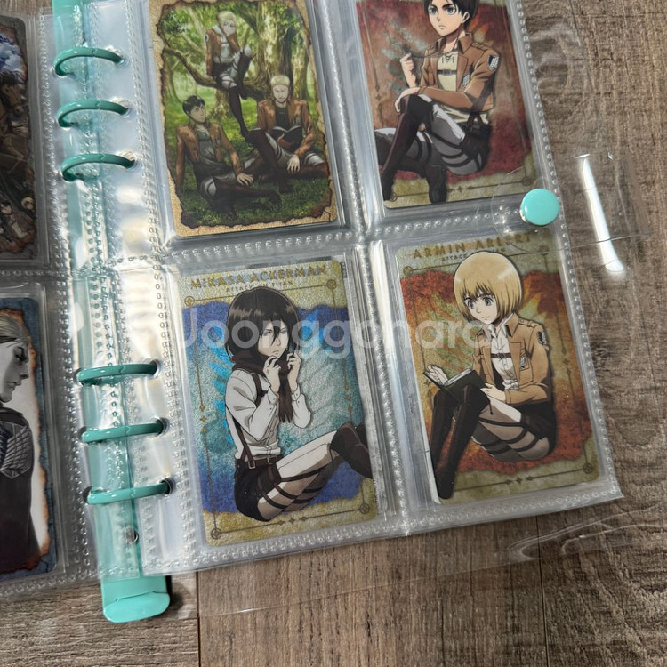 진격의 거인 메탈카드 1개제외 다 있음--4