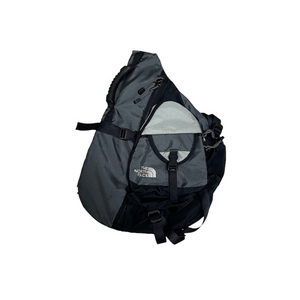 The North Face gray sling bag