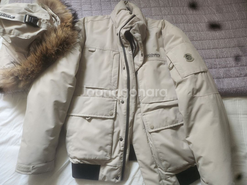 디스커버리 익스페디션 밀포드 구스다운 남성숏패딩--0