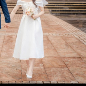 흰드레스 웨딩드레스