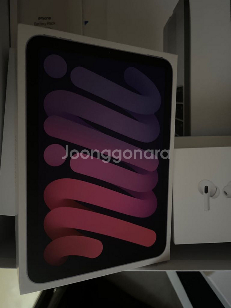 아이패드 미니 6세대 wifi모델 64g 퍼플--3