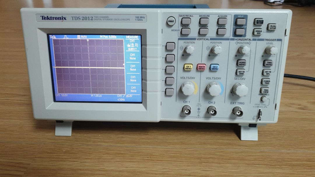 2CH 100 MHZ 테크트로닉스 디지털 오실로스코