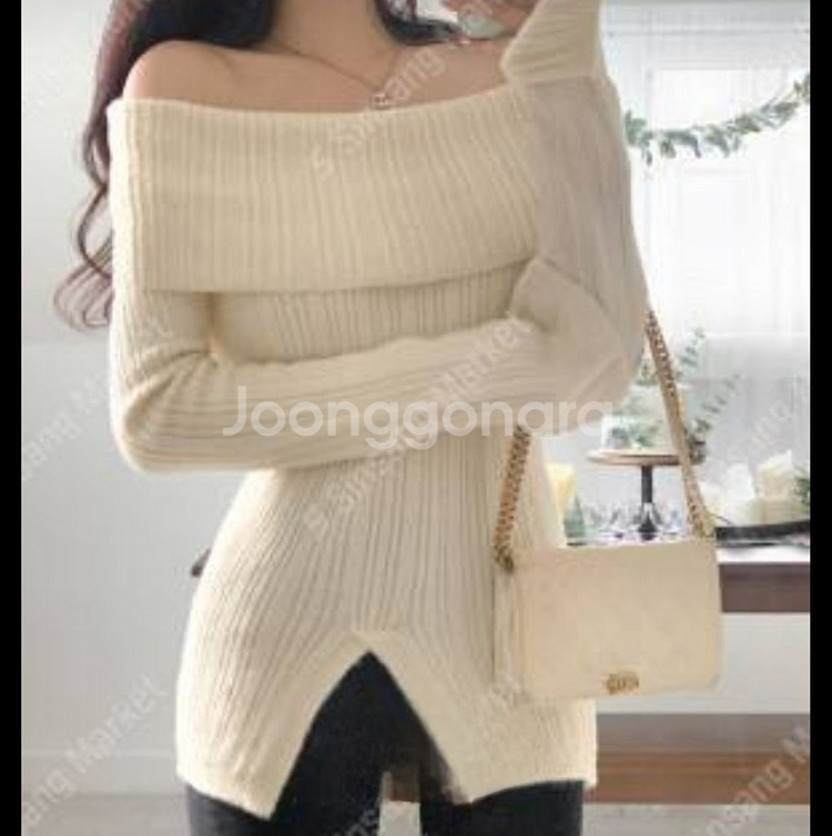 오픈숄더니트--0