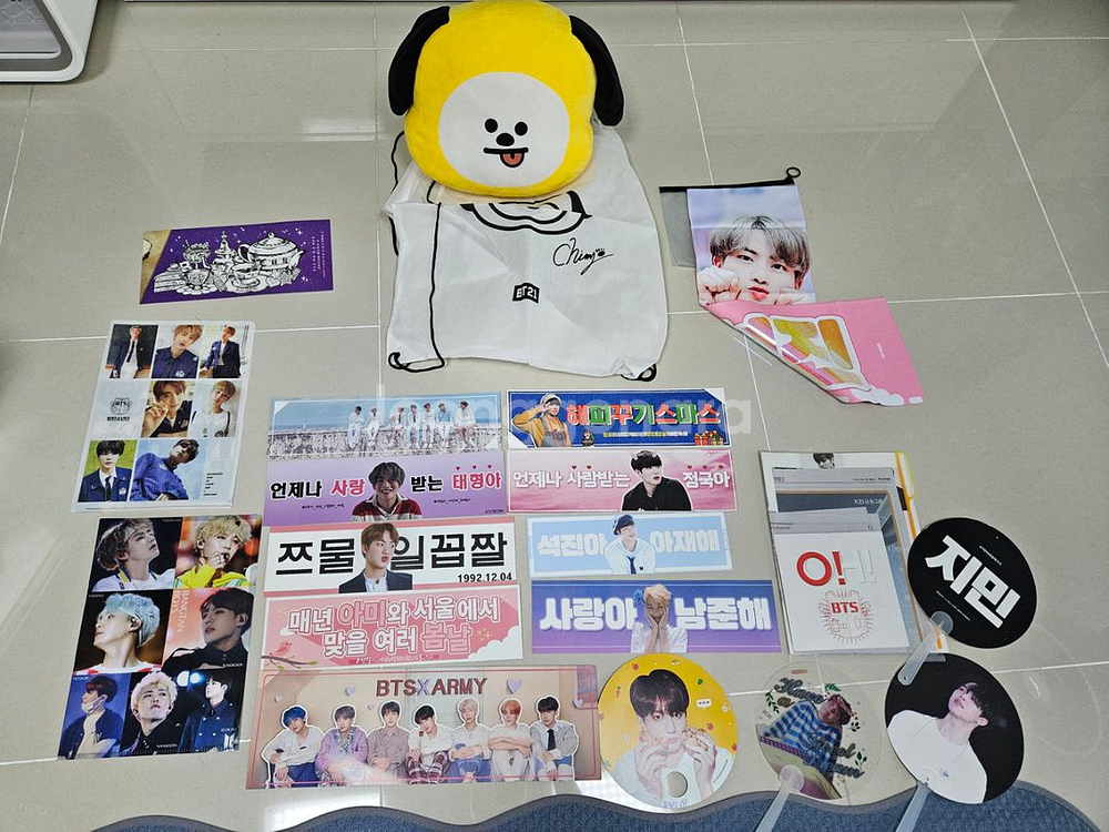 방탄소년단 굿즈 BTS MD 양도 일괄 처분 희귀--3