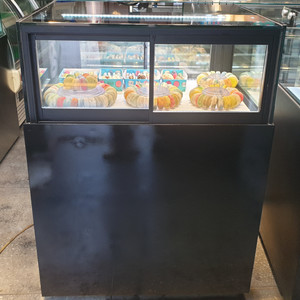 카페용 양문형 마카롱 샌드위치 냉장 쇼케이스
