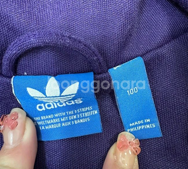 아디다스 퍼플핑크 보라 유로파 트랙탑 져지집업85~90--4