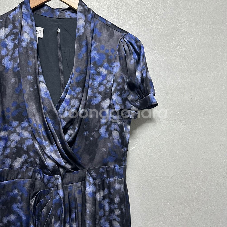 아르마니 꼴레지오니 패턴 디테일 원피스--2