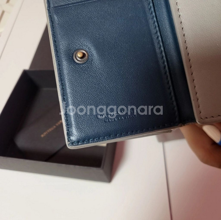 보테가베네타 정품 3단 반지갑--5