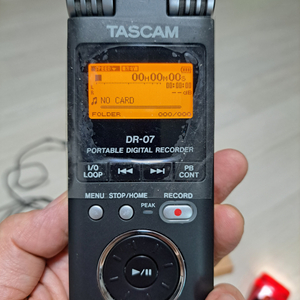 타스캠 TASCAM DR-07 휴대용 디지털 레코더