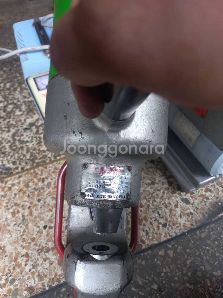 전동유압펀칭기 세트 단상110V--4