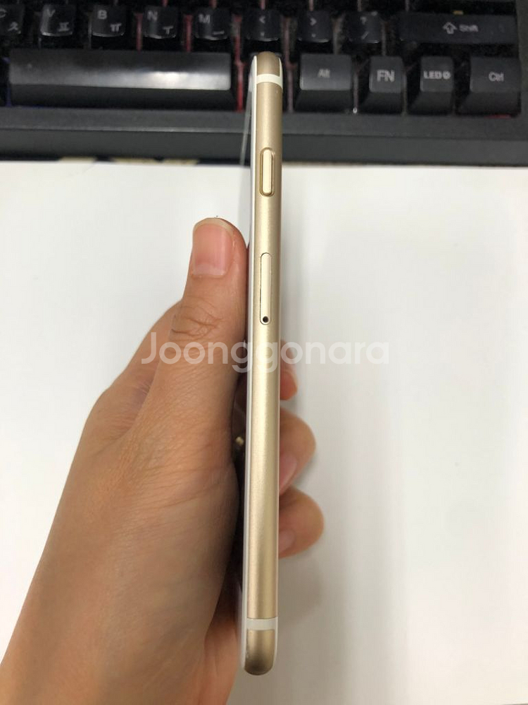 아이폰6S 골드 액정SS급 64G 무잔상 배터리100--4