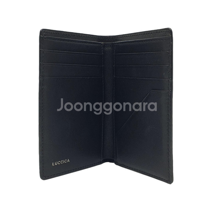 루치카 LUCCICA 소가죽 파이톤 무늬 카드지갑--5