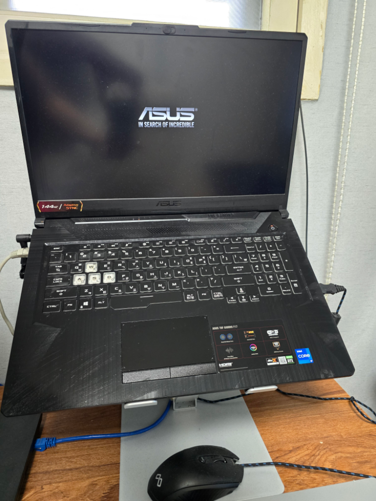 에이수스 F17 램16 게이밍노트북