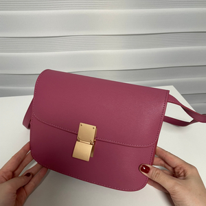 [새상품] 클래식 박스 로즈골드 핑크 가방