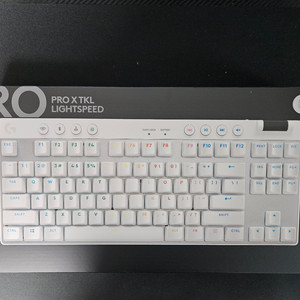 로지텍 g pro x tkl(택타일화이트, 갈축)미개봉