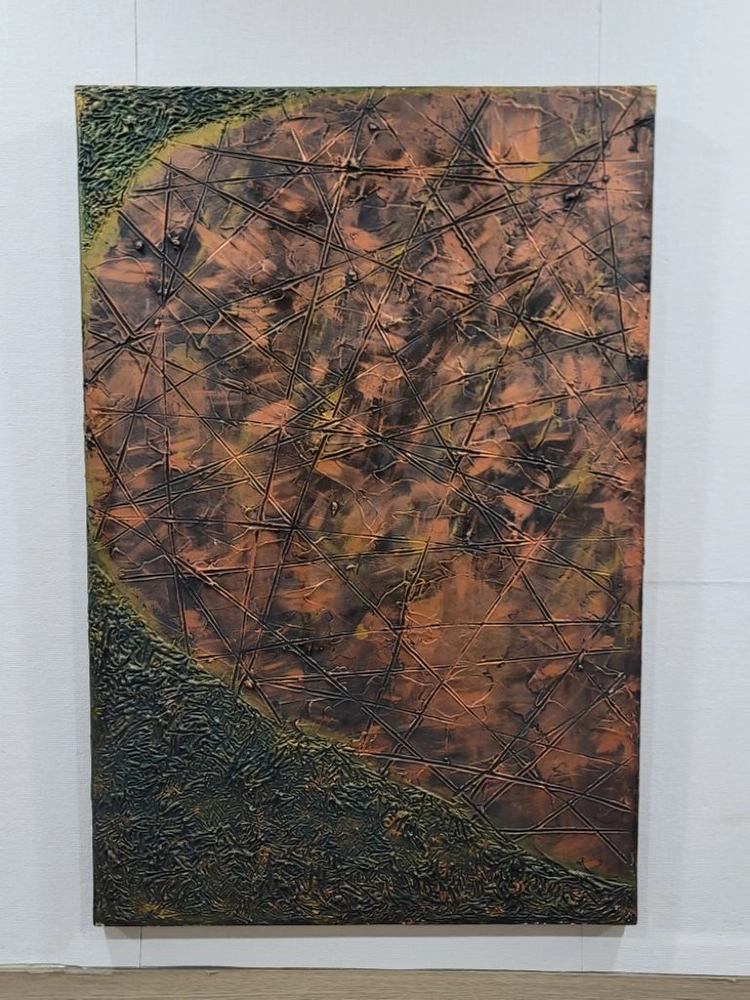 비구상 추상화 그림 유화 30호 이미지