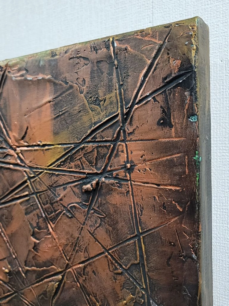 비구상 추상화 그림 유화 30호 이미지