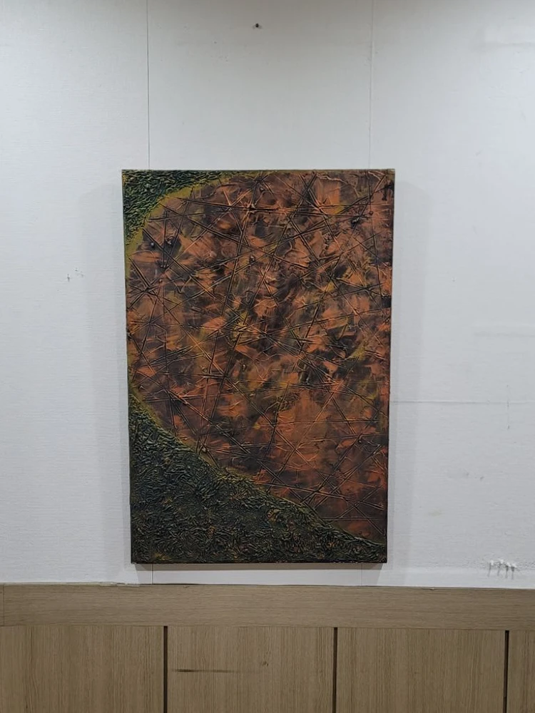 비구상 추상화 그림 유화 30호 이미지