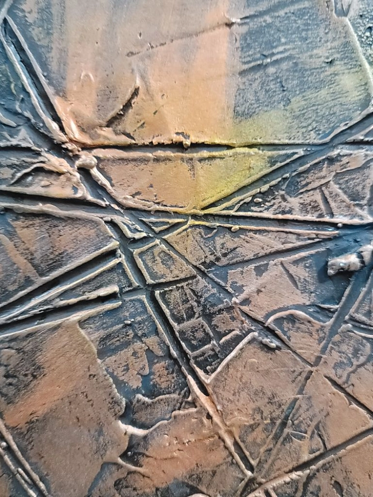 비구상 추상화 그림 유화 30호 이미지
