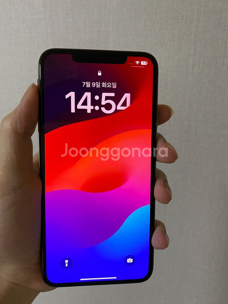 아이폰 xs max 64gb 로즈골드--3