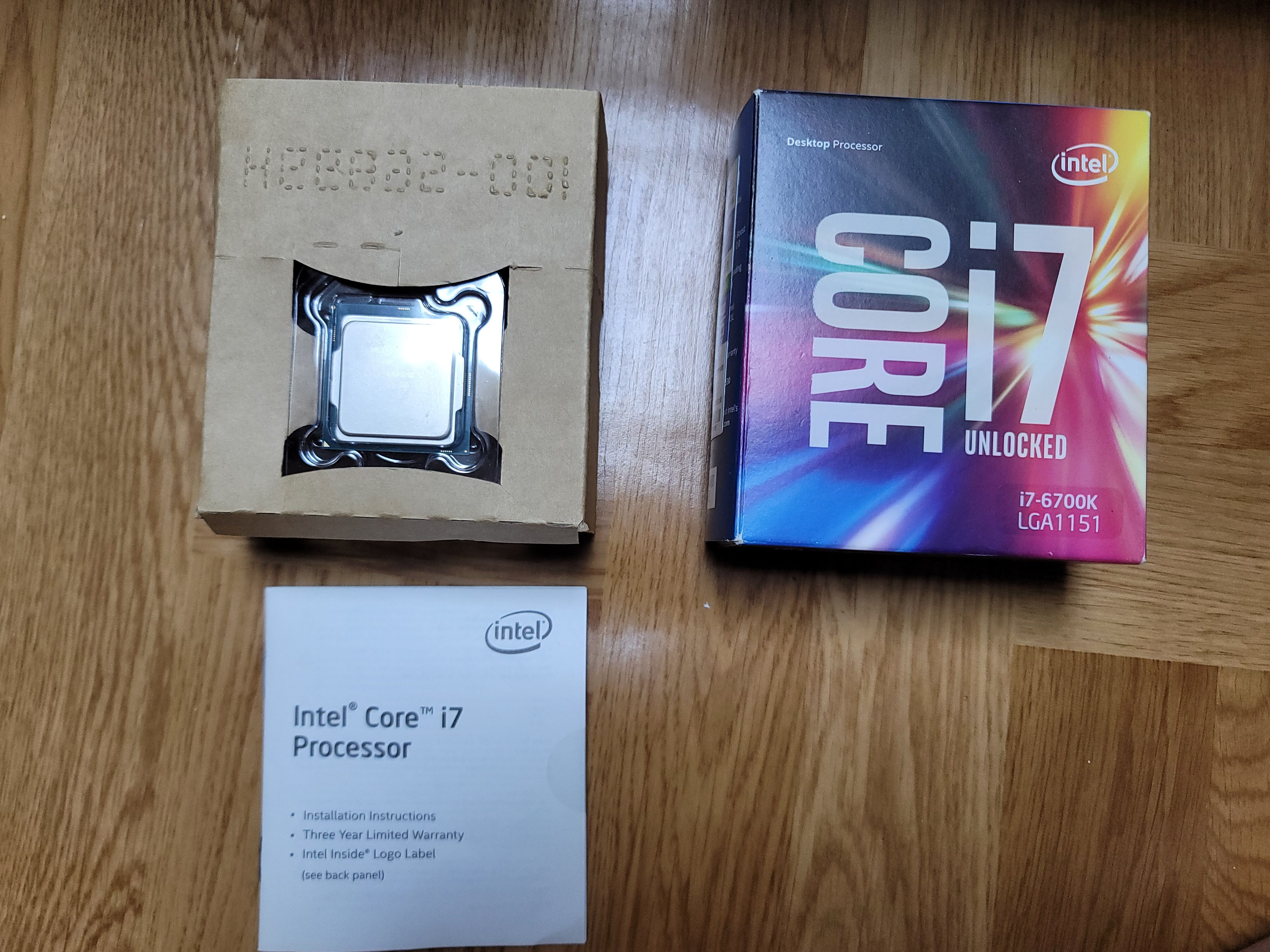 ​i7 CPU 6700k 팝니다.