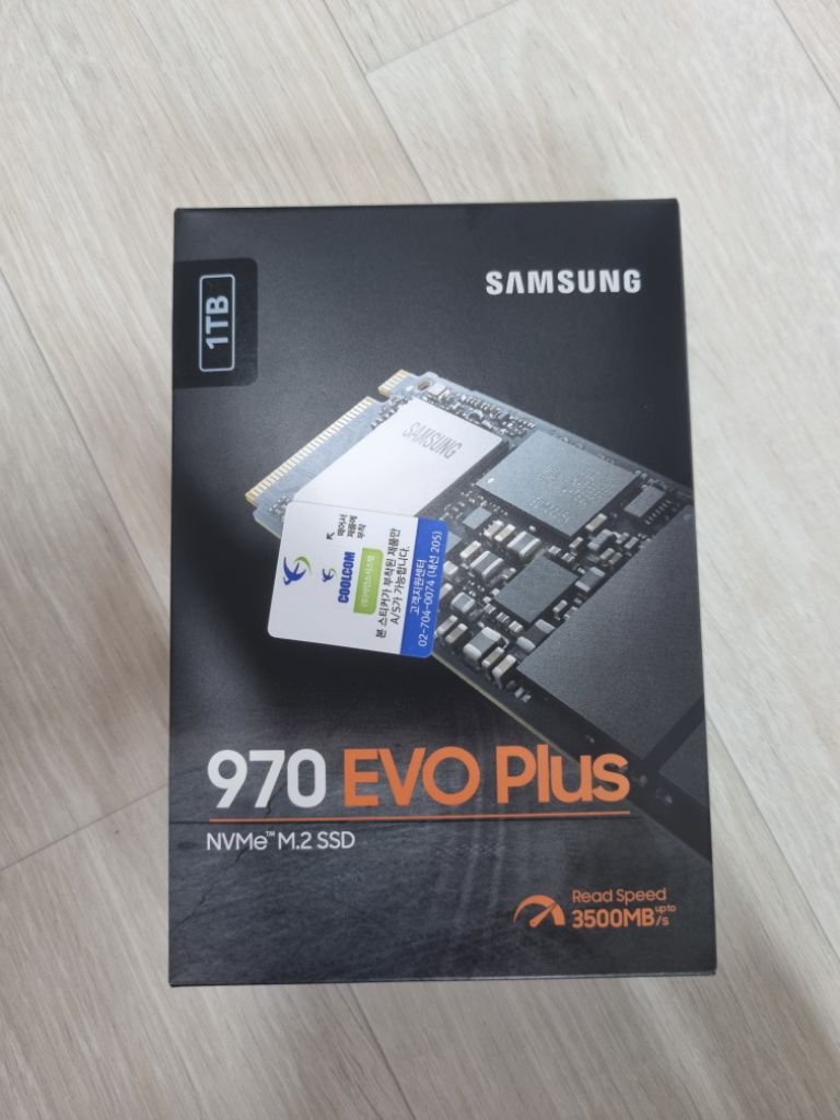 오늘자 SSD 삼성전자 970 EVO Plus 1테라