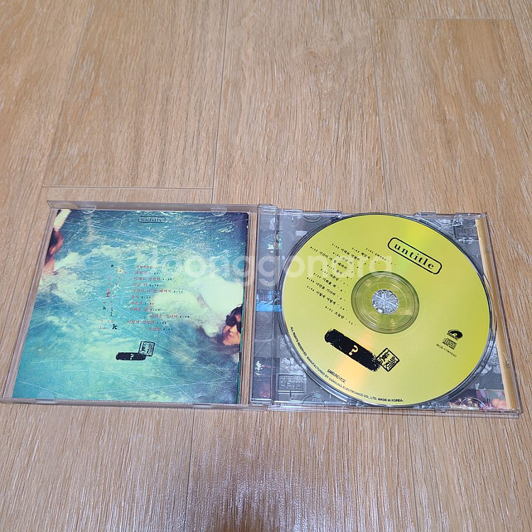 가수 언타이틀 CD 앨범--2