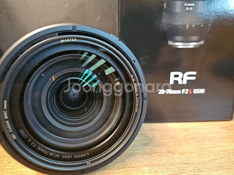 캐논 rf 28-70mm 2.0 팝니다. 상태최상--1