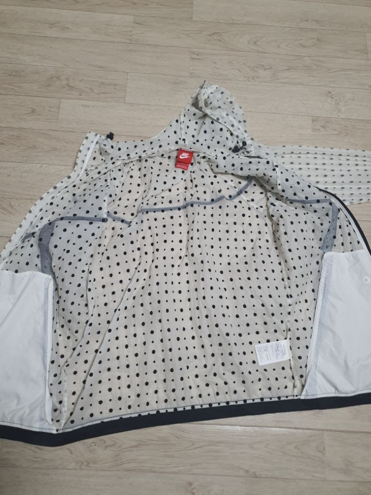 100 나이키 테크 윈드러너 여름 자켓 남100 깨끗해--5