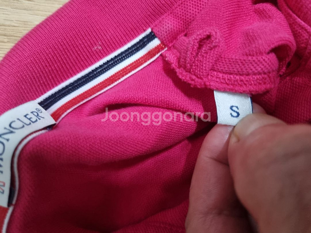 몽클레어 여성 반팔카라티--1