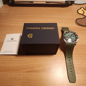 파가니 디자인 일본무브 오토매틱 시계
