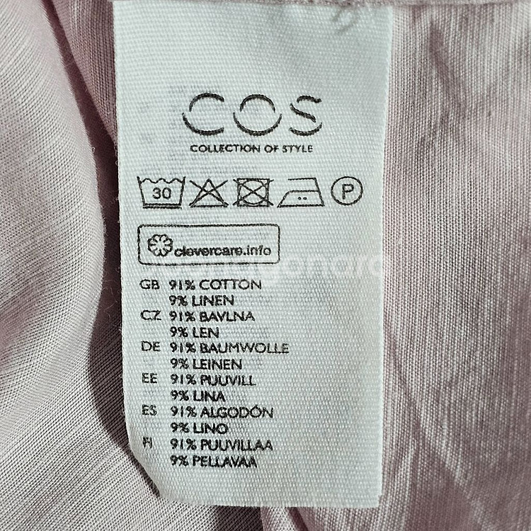 무료배송) 66 코스 cos 여성 여름 반팔 블라우스--4