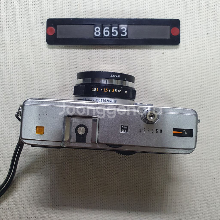 올림푸스 35 EC 필름카메라 실버바디--1