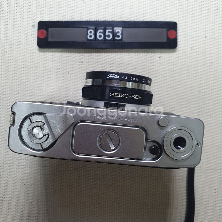 올림푸스 35 EC 필름카메라 실버바디--3