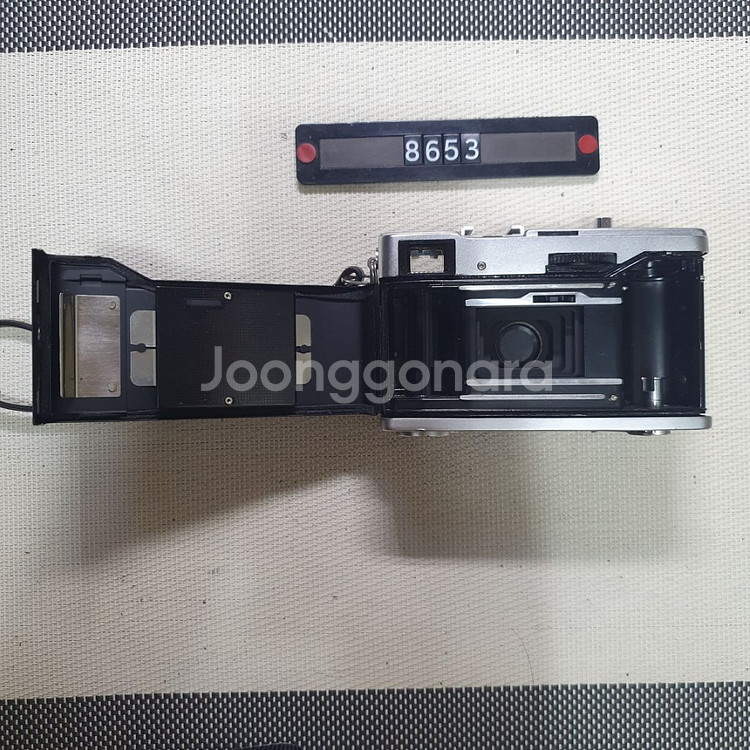 올림푸스 35 EC 필름카메라 실버바디--4