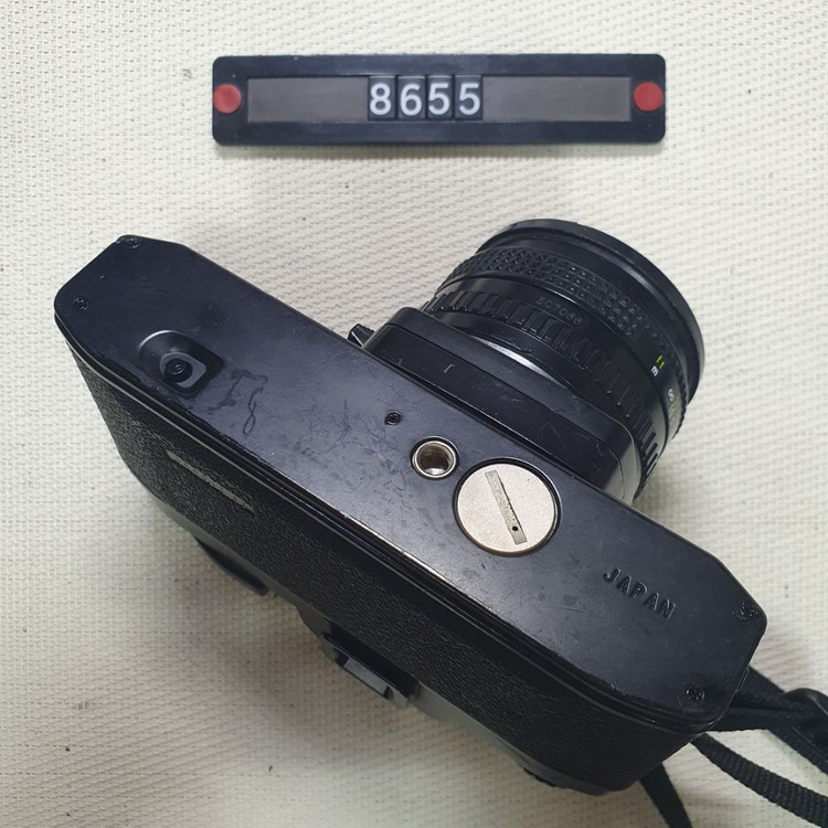 리코 KR-5 슈퍼 필름카메라 블랙바디 이미지