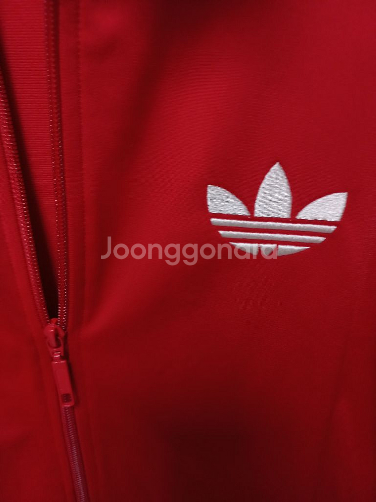 아디다스 파이어버드 빨흰 빨강 트랙탑 져지집업 95--1