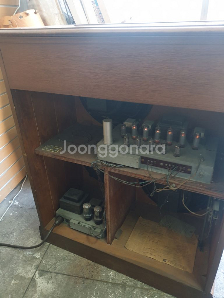 하몬드미국 엔틱오르간 올겐 재즈 건반 진공관하몬드스피--4