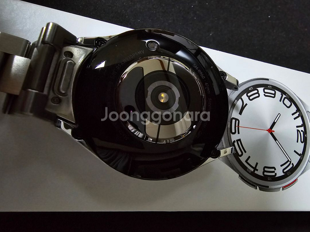 갤럭시워치6 클래식 47mm 실버 자급제--2