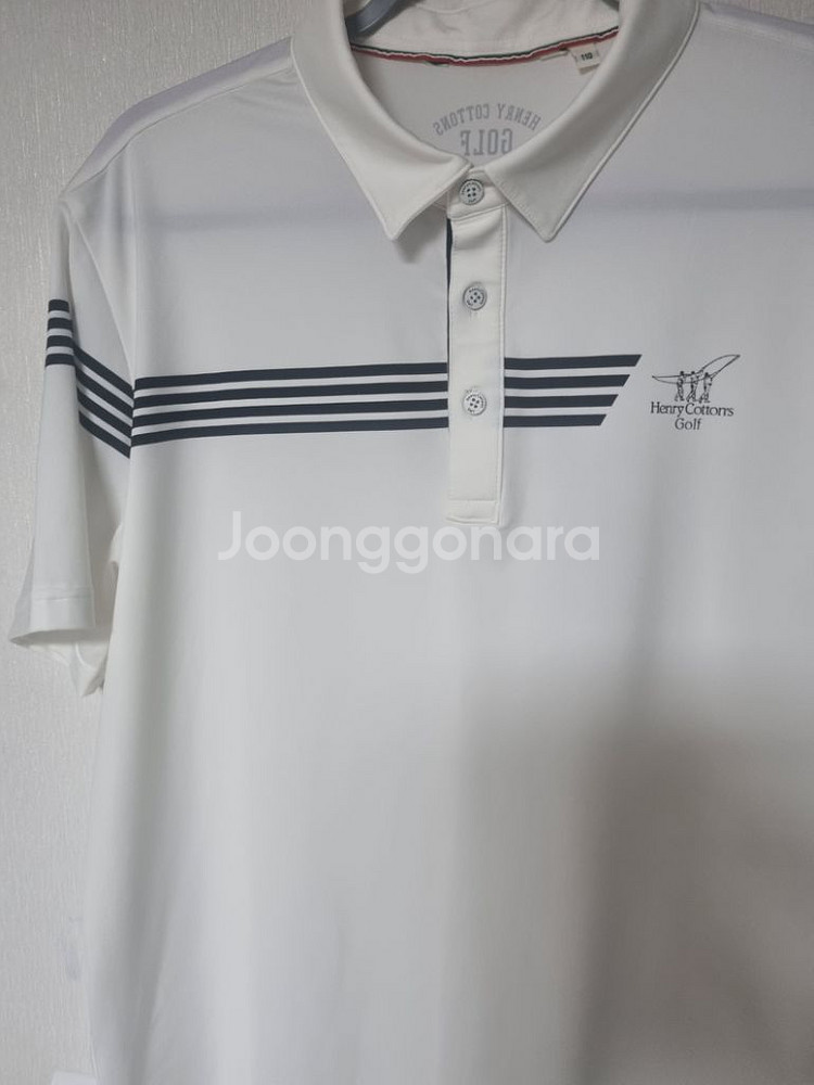 헨리코튼골프 남성 반팔카라티 110--1
