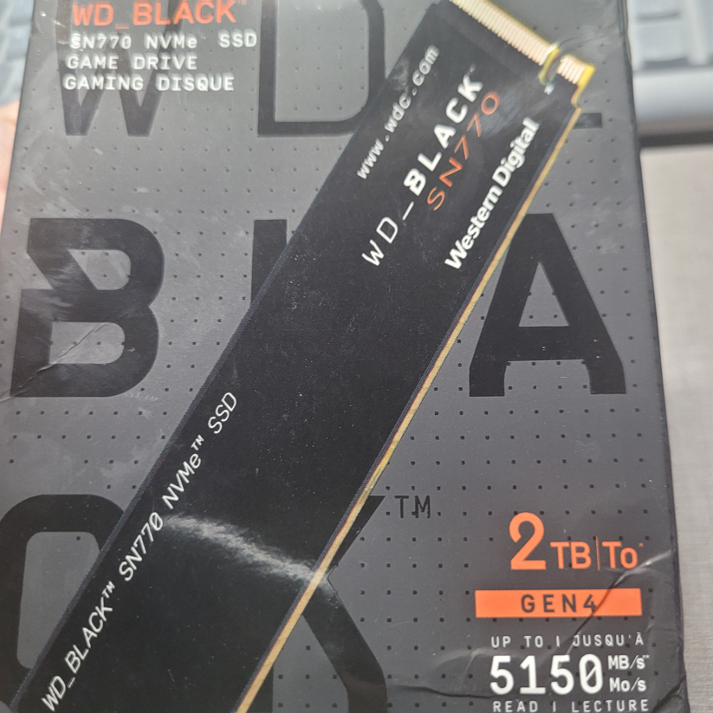 [새상품] WD BLACK SSD SN770 2TB