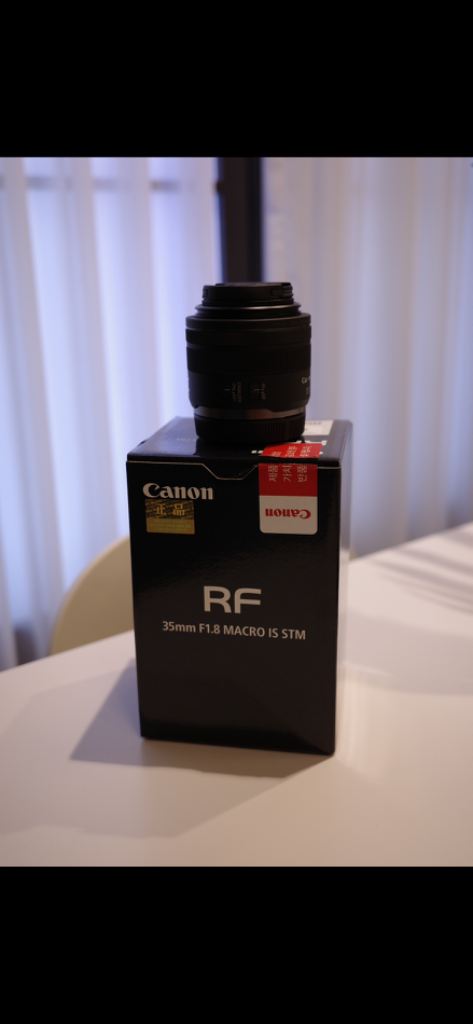 캐논 rf렌즈 RF35mm F1.8