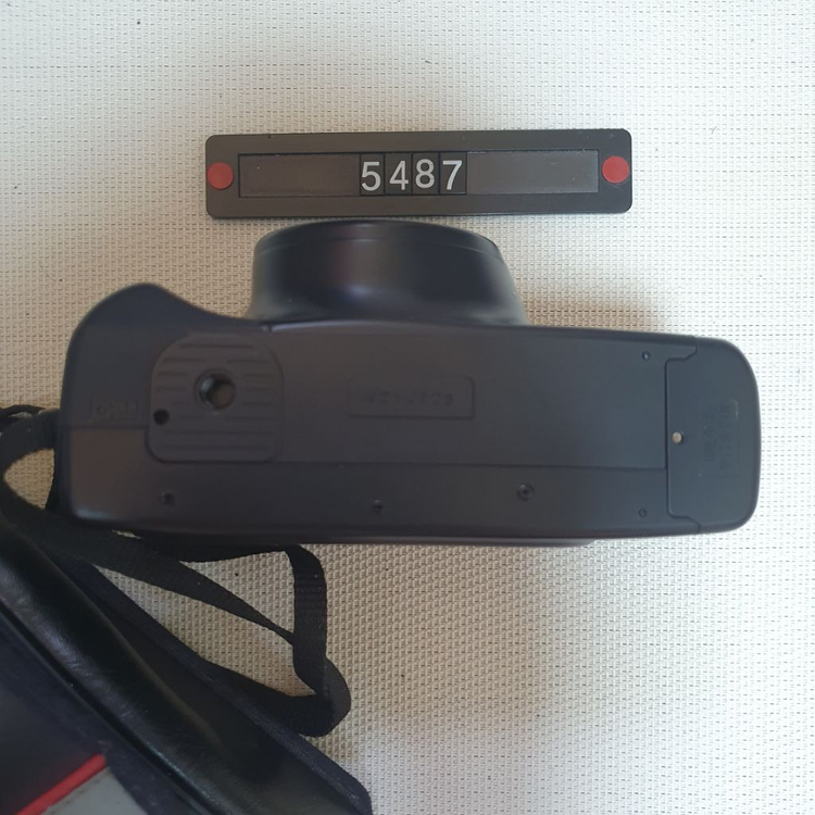 삼성캐녹스 퍼지줌 1050 필름카메라 파우치포함--3