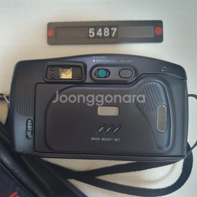 삼성캐녹스 퍼지줌 1050 필름카메라 파우치포함--2
