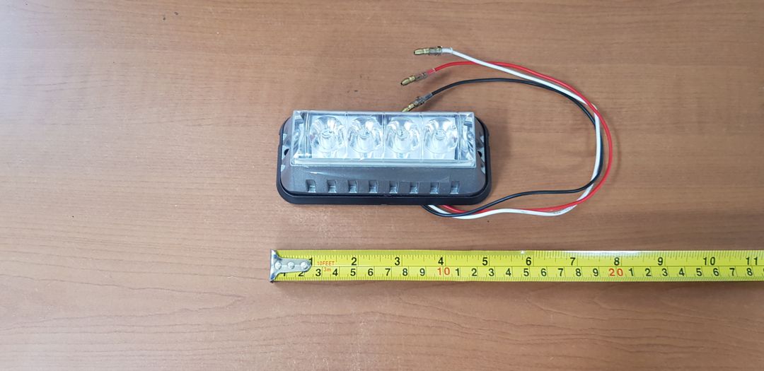 파박이 써치 LED 싸이키램프 12V 24V 미사용4개