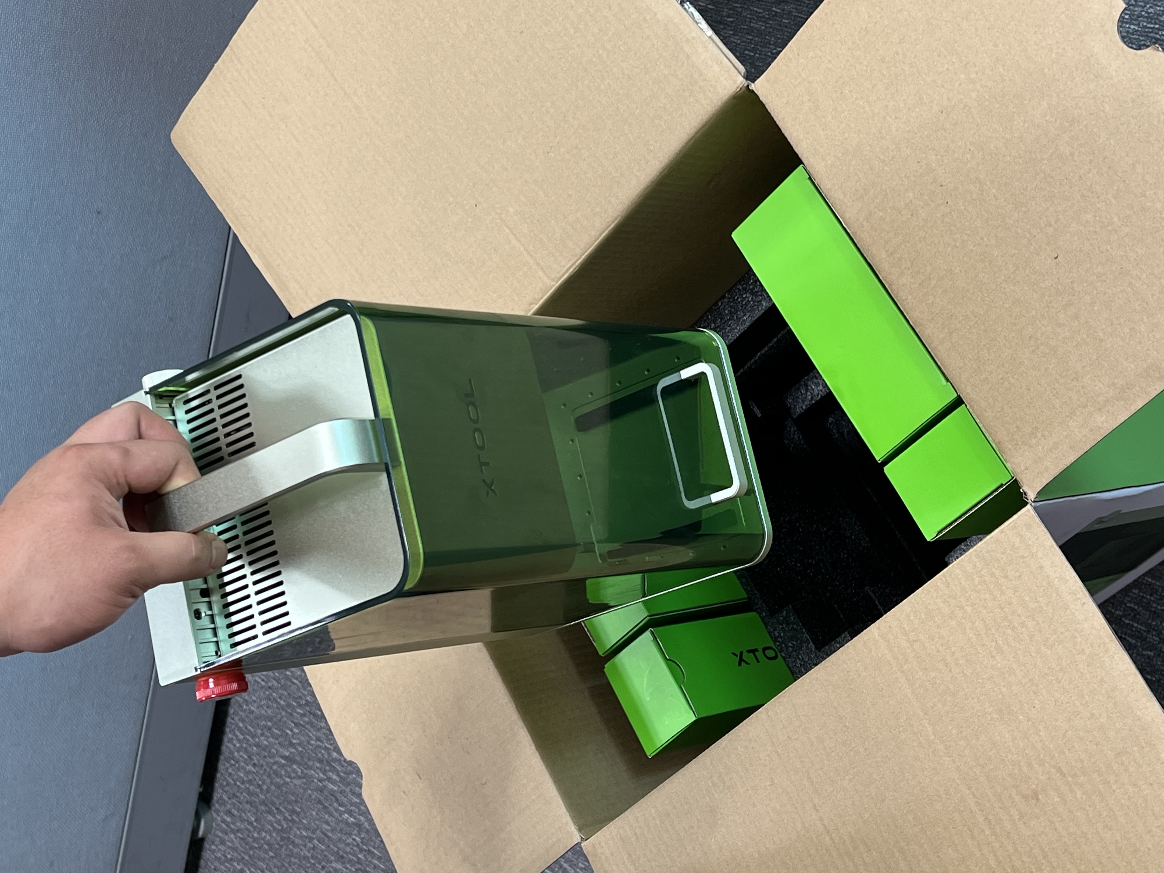 XTOOL F1 정품 레이저 각인기+ 집진기