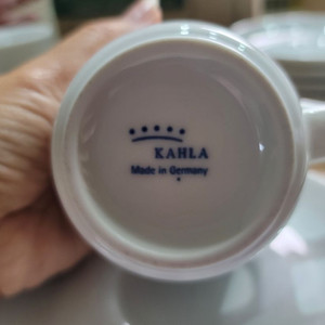 독일 KAHLA 커피잔 세트